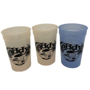 Caddy’s Waterfront Souvenir Sunshine & Waves My Happy Place Reusable Cup Set